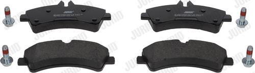 Jurid 2921709560 - Brake Pad Set, disc brake autospares.lv