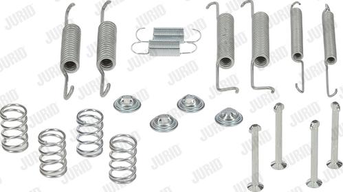 Jurid 771051J - Accessory Kit, brake shoes autospares.lv