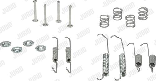 Jurid 771147J - Accessory Kit, brake shoes autospares.lv