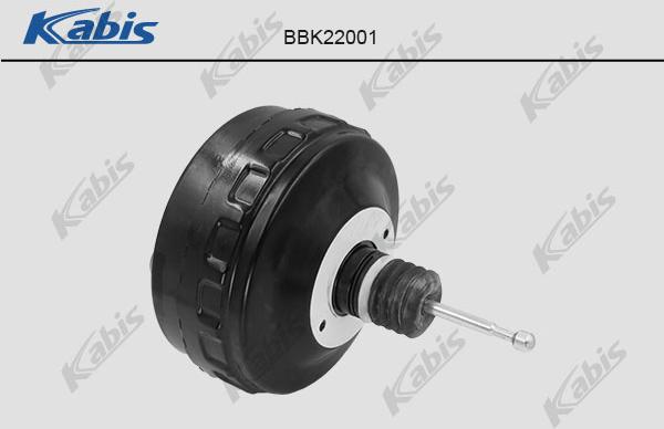 KABIS BBK22001 - Brake Booster autospares.lv