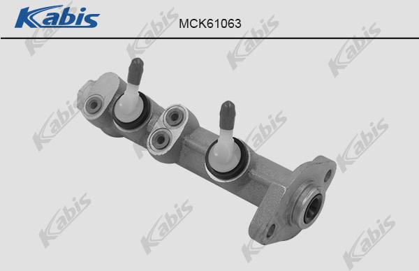 KABIS MCK61063 - Brake Master Cylinder autospares.lv