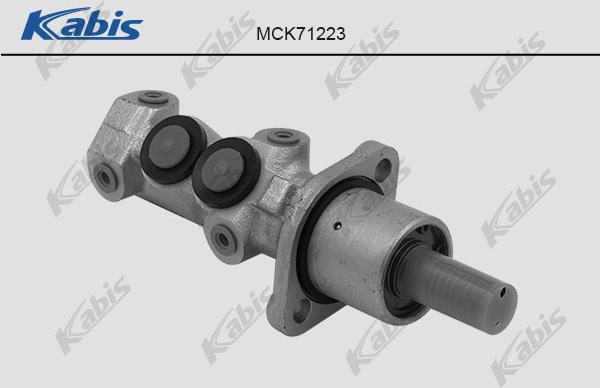 KABIS MCK71223 - Brake Master Cylinder autospares.lv