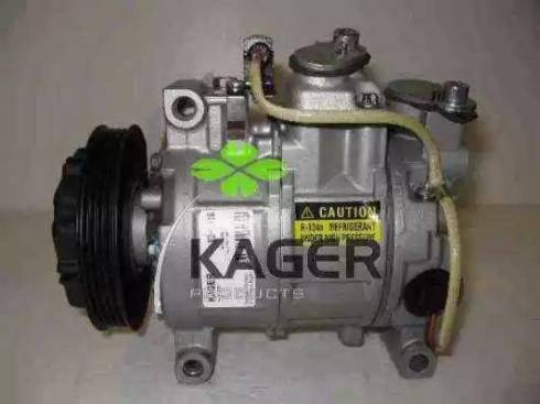 Kager 920416 - Compressor, air conditioning autospares.lv