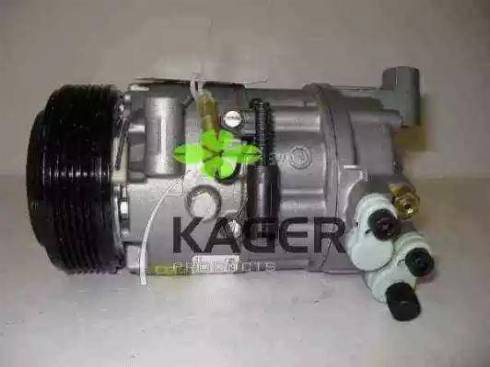 Kager 920341 - Compressor, air conditioning autospares.lv