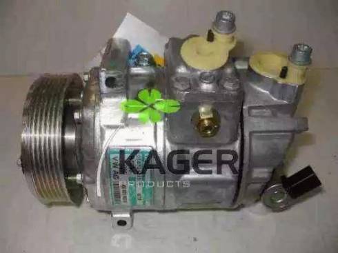 Kager 920271 - Compressor, air conditioning autospares.lv