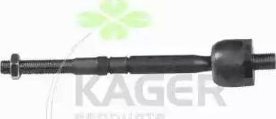 Kager 410527 - Inner Tie Rod, Axle Joint autospares.lv