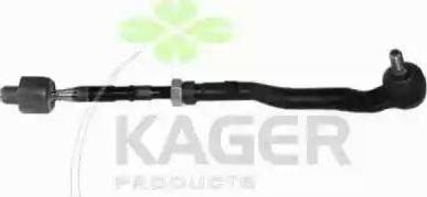 Kager 410820 - Inner Tie Rod, Axle Joint autospares.lv