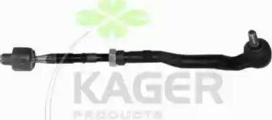 Kager 410821 - Inner Tie Rod, Axle Joint autospares.lv