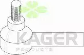 Kager 430016 - Tie Rod End autospares.lv