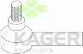 Kager 430862 - Tie Rod End autospares.lv