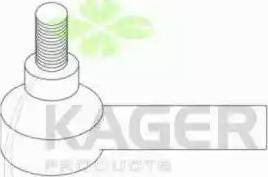 Kager 430318 - Tie Rod End autospares.lv