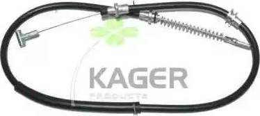 Kager 191812 - Cable, parking brake autospares.lv