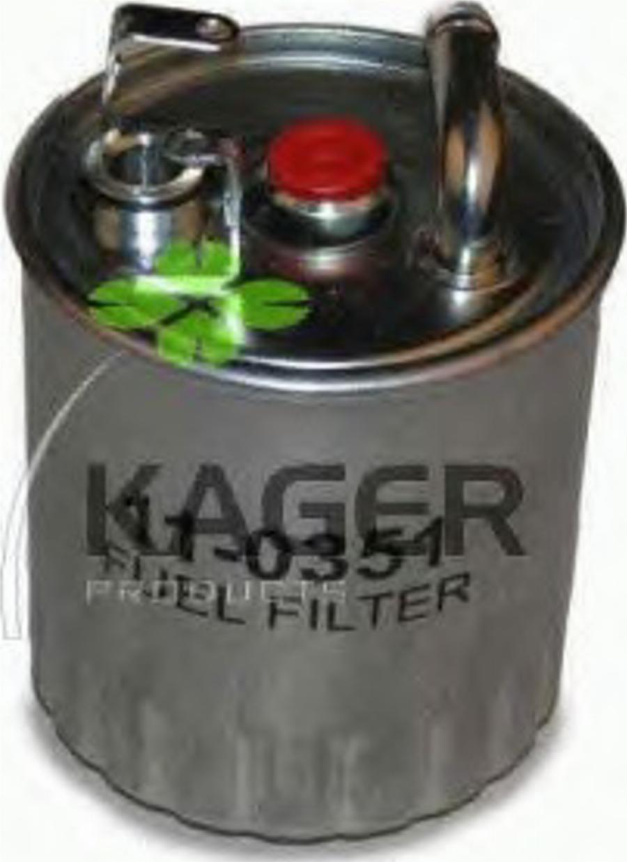 Kager 11-0351 - Fuel filter autospares.lv