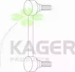 Kager 850550 - Rod / Strut, stabiliser autospares.lv