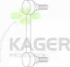 Kager 850011 - Rod / Strut, stabiliser autospares.lv