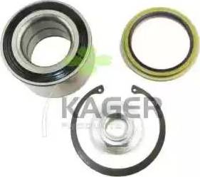 Kager 83-0372 - Wheel hub, bearing Kit autospares.lv