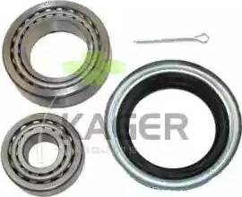 Kager 83-0250 - Wheel hub, bearing Kit autospares.lv