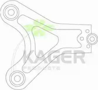 Kager 870495 - Ball Joint autospares.lv