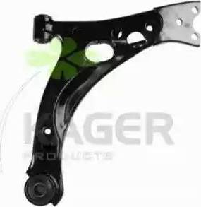 Kager 870600 - Bush of Control / Trailing Arm autospares.lv