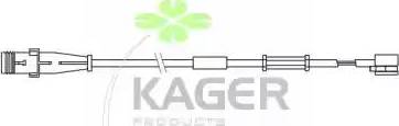 Kager 35-3070 - Warning Contact, brake pad wear autospares.lv