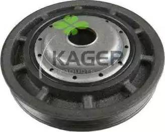 Kager 27-1544 - Belt Pulley, crankshaft autospares.lv