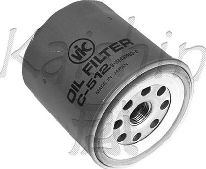 Kaishin C512 - Oil Filter autospares.lv