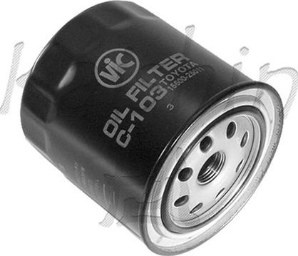 Kaishin C103 - Oil Filter autospares.lv