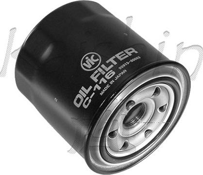 Kaishin C116 - Oil Filter autospares.lv