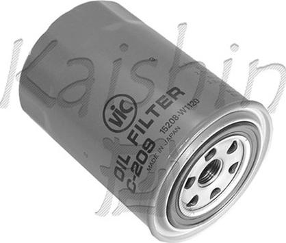 Kaishin C209 - Oil Filter autospares.lv