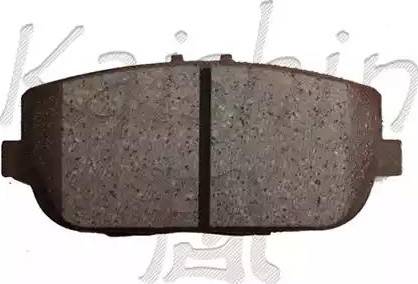 Kaishin D3135 - Brake Pad Set, disc brake autospares.lv