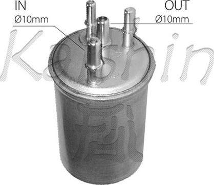 Kaishin FC1216 - Fuel filter autospares.lv