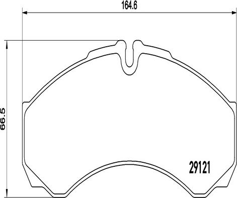 Kaishin FK20221 - Brake Pad Set, disc brake autospares.lv