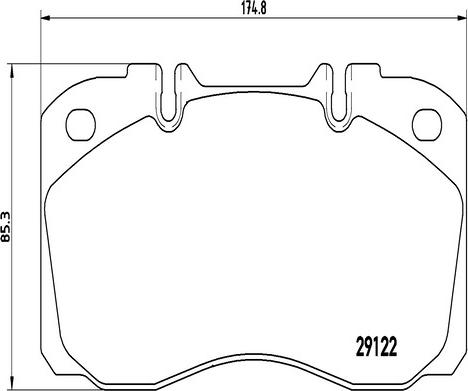 Kaishin FK20157 - Brake Pad Set, disc brake autospares.lv