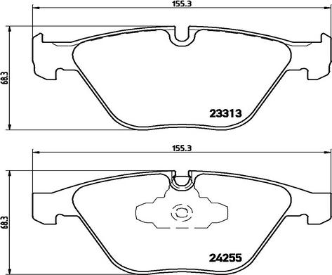 Kaishin FK20109 - Brake Pad Set, disc brake autospares.lv