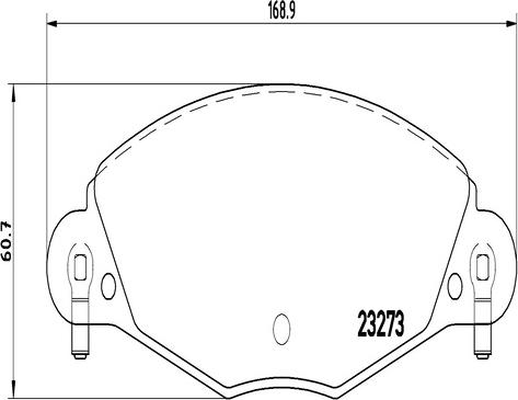 Kaishin FK20137 - Brake Pad Set, disc brake autospares.lv