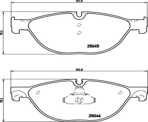 Kaishin FK20126 - Brake Pad Set, disc brake autospares.lv