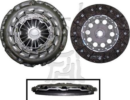 Kaishin KK067-K - Clutch Kit autospares.lv