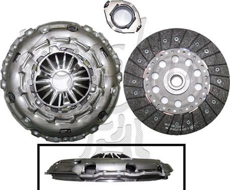 Kaishin KZ125-K - Clutch Kit autospares.lv