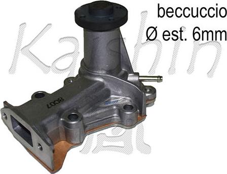 Kaishin WPK036 - Water Pump autospares.lv