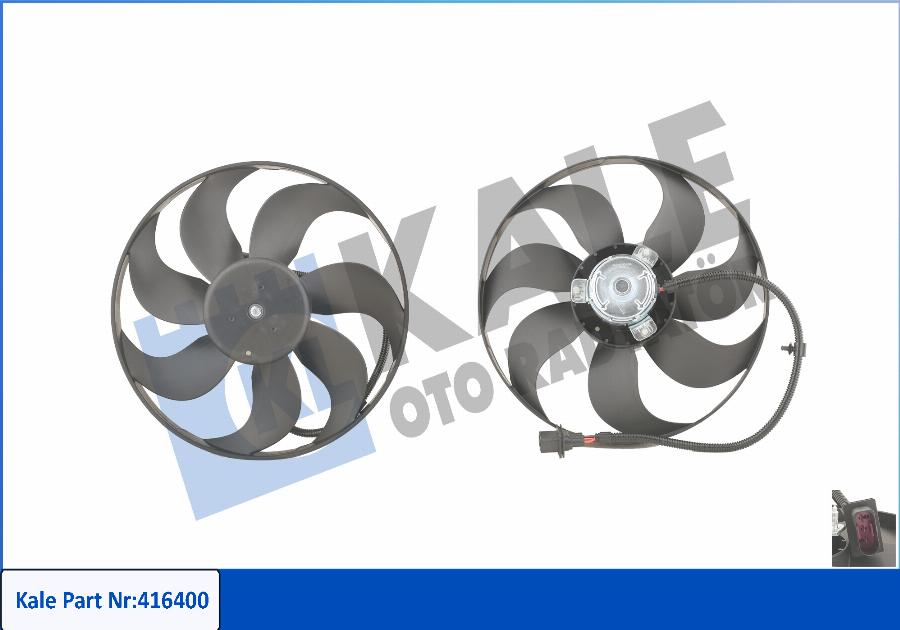 KALE OTO RADYATÖR 416400 - Fan, radiator autospares.lv