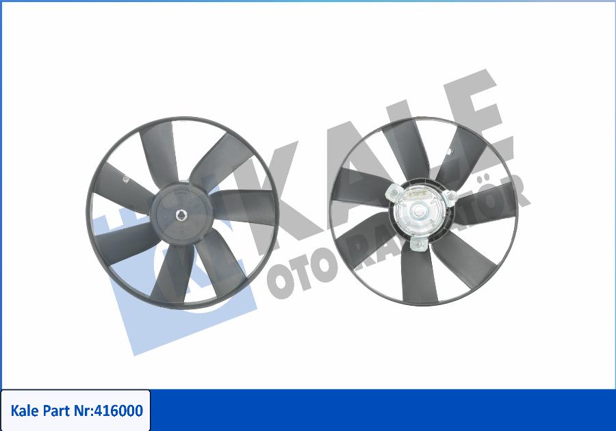 KALE OTO RADYATÖR 416000 - Fan, radiator autospares.lv