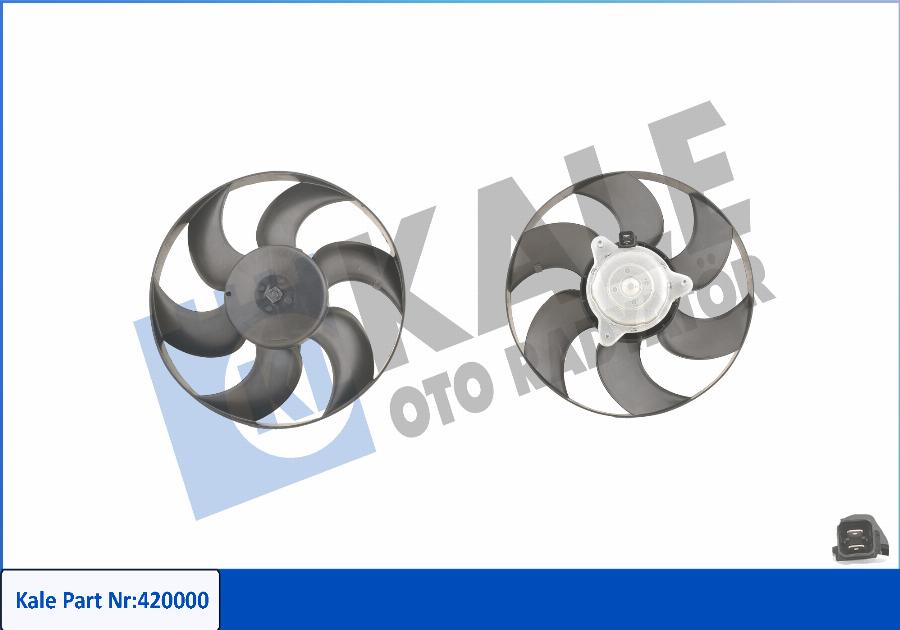 KALE OTO RADYATÖR 420000 - Fan, radiator autospares.lv