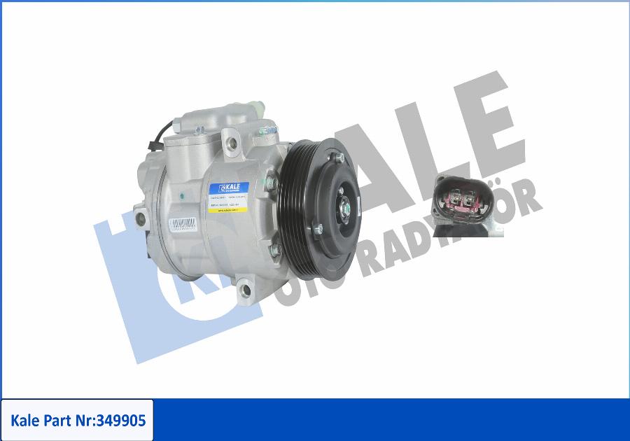 KALE OTO RADYATÖR 349905 - Compressor, air conditioning autospares.lv