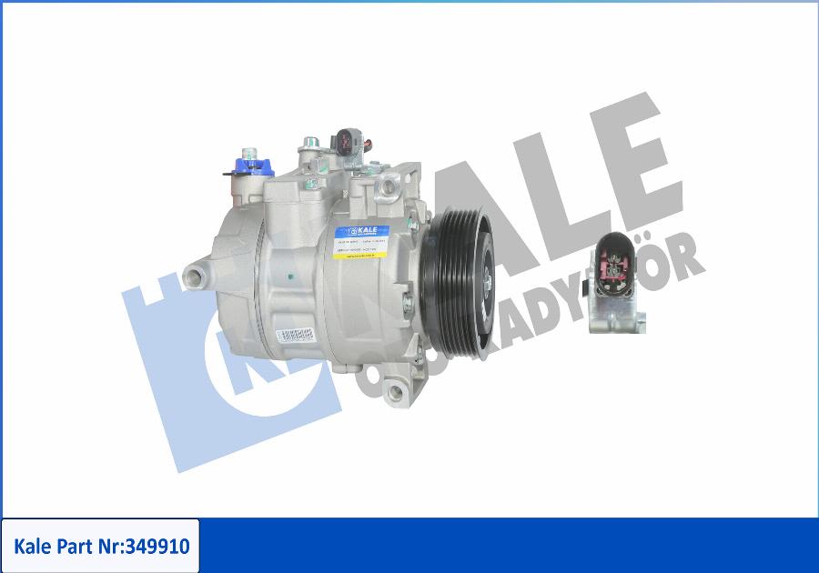 KALE OTO RADYATÖR 349910 - Compressor, air conditioning autospares.lv