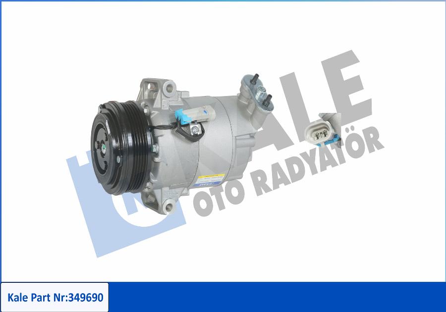 KALE OTO RADYATÖR 349690 - Compressor, air conditioning autospares.lv