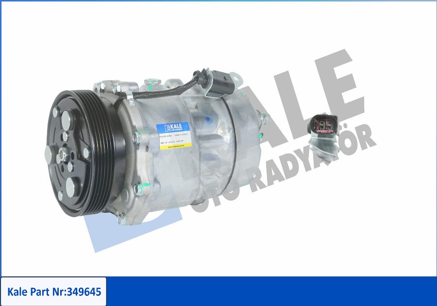 KALE OTO RADYATÖR 349645 - Compressor, air conditioning autospares.lv