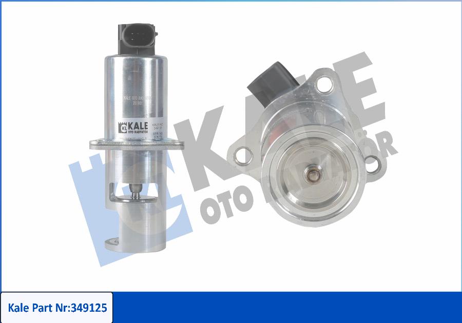 KALE OTO RADYATÖR 349125 - EGR Valve autospares.lv