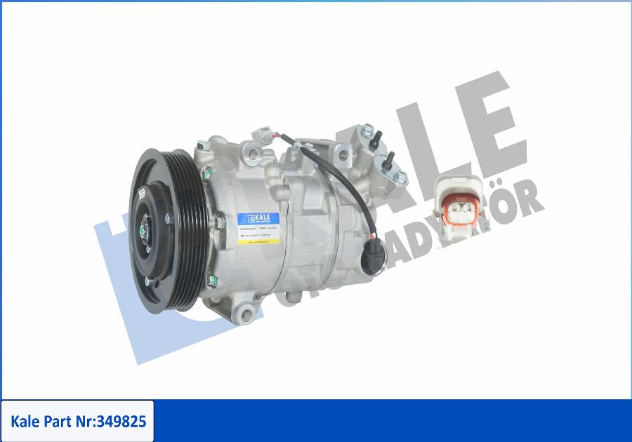 KALE OTO RADYATÖR 349825 - Compressor, air conditioning autospares.lv