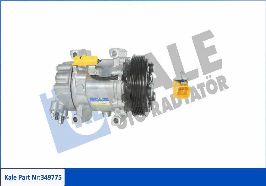 KALE OTO RADYATÖR 349775 - Compressor, air conditioning autospares.lv