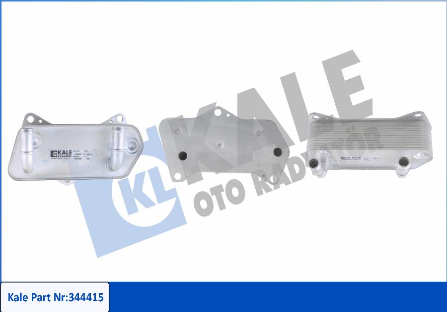 KALE OTO RADYATÖR 344415 - Oil Cooler, automatic transmission autospares.lv